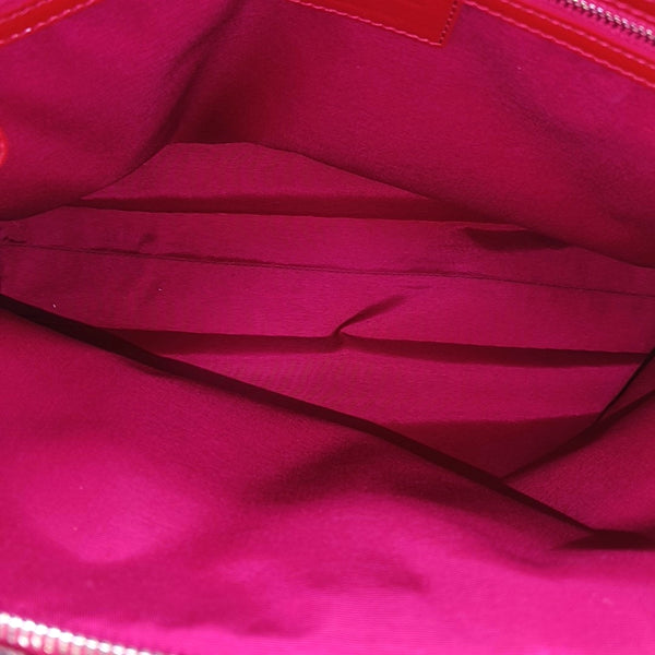 Dior Soft Large Cannage Patent Leather Red