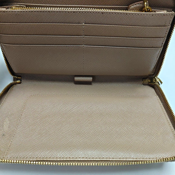 Saffiano Calfskin Wallet Pink