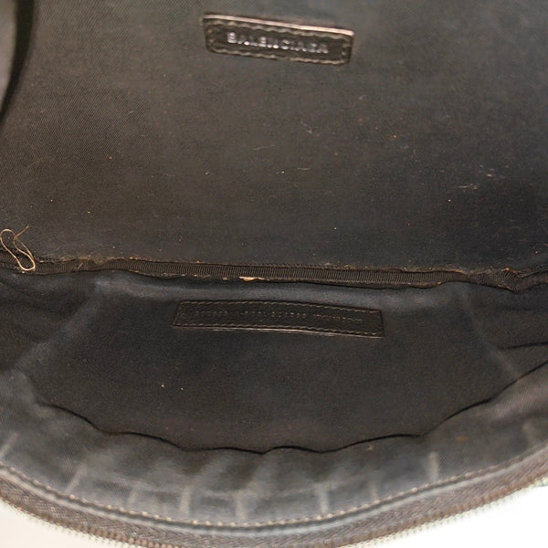 Calfskin Belt Bag Black