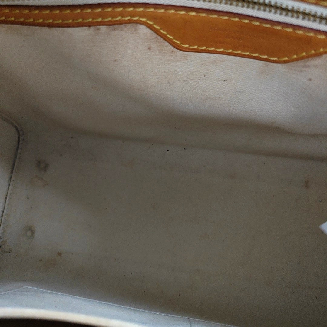 BREA MM Monogram Patent Leather Yellow