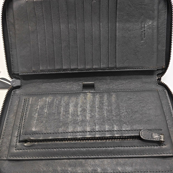 Calfskin Wallet Gray