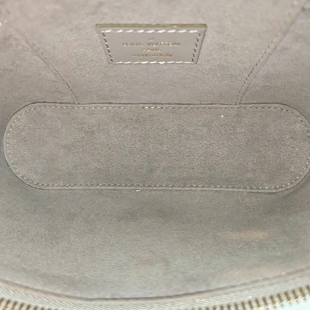 Vanity Chain Pouch PM Monogram Calfskin Gray