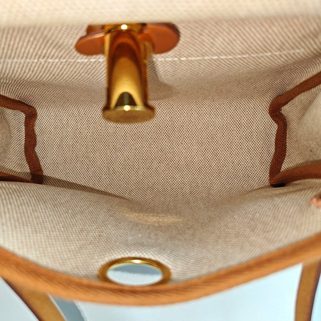 Bolso Herbag Canvas White