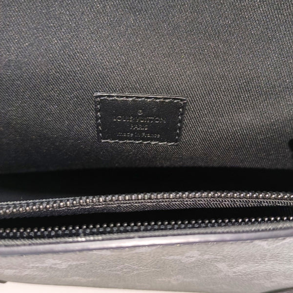 STEAMER Mini Monogram Coated Canvas Black