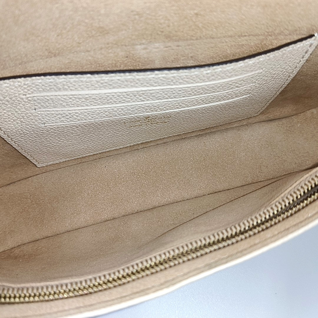 IVY Monogram Calfskin Beige