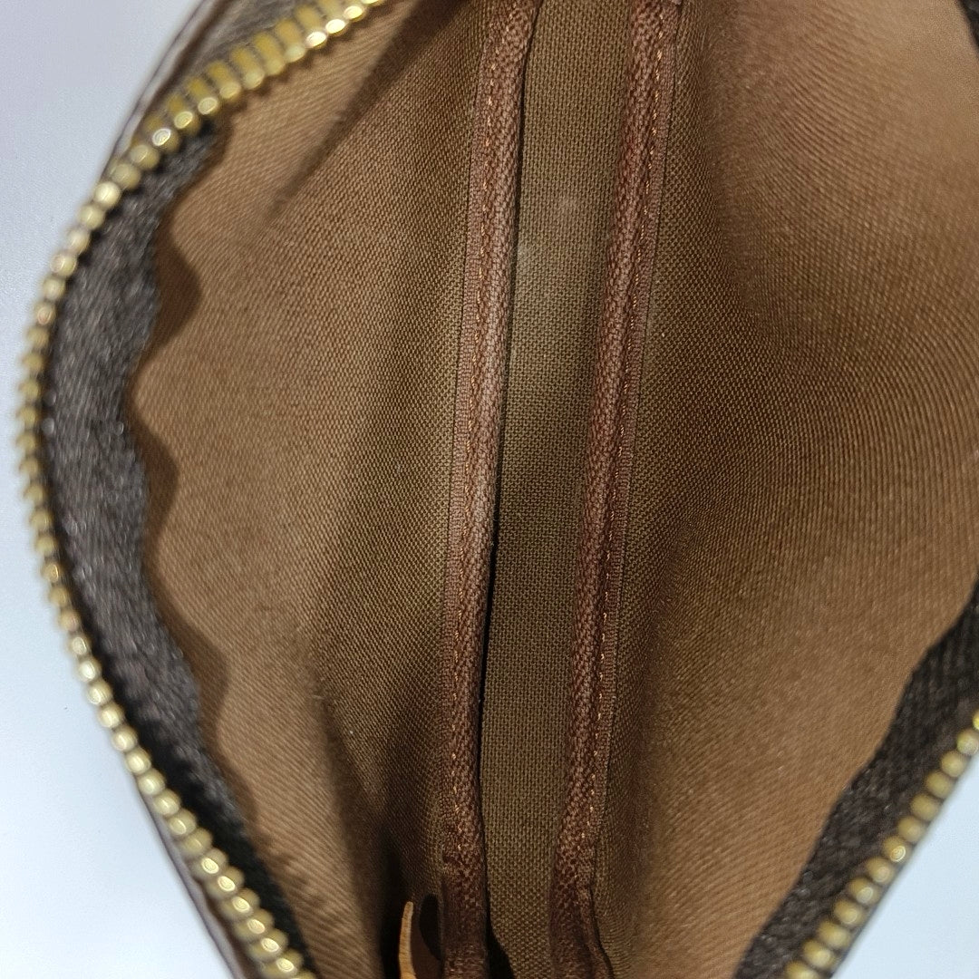 ACCESSOIRES Mini Monogram Coated Canvas Brown