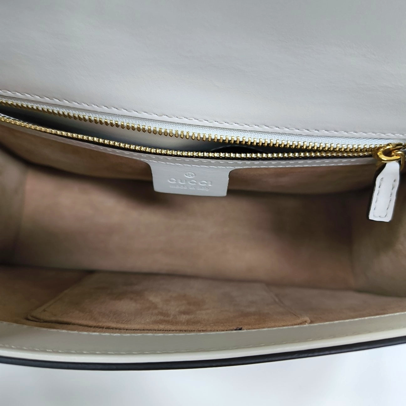 Sylvie Small Calfskin White
