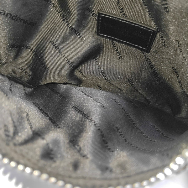 Lab-Grown Diamond Top Handle Bag Black