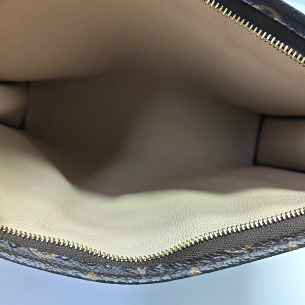 TOILET POCKET 26 Monogram Coated Canvas Brown