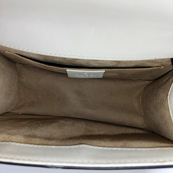 Sylvie Mini Calfskin White