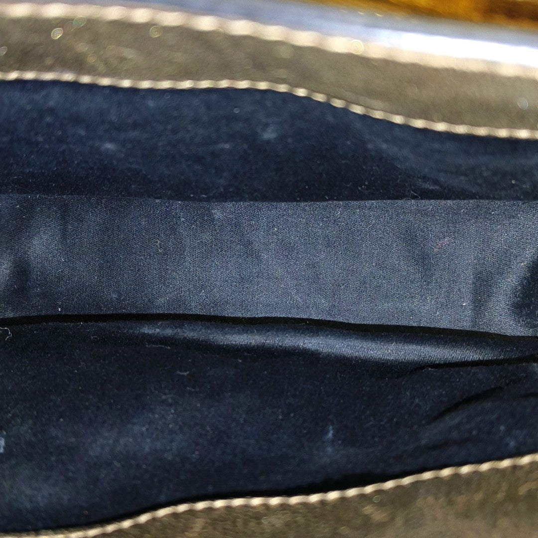 Calfskin Shoulder Bag Gold