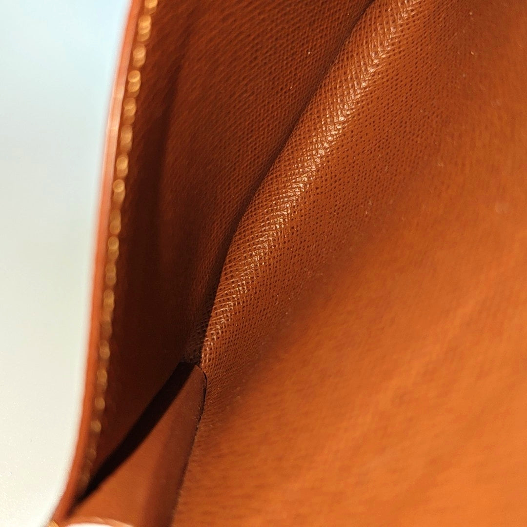 ENVELOPPE Monogram Coated Canvas Brown Card Holder