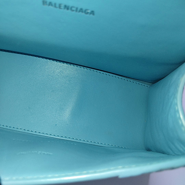 Hourglass XS Calfskin Blue