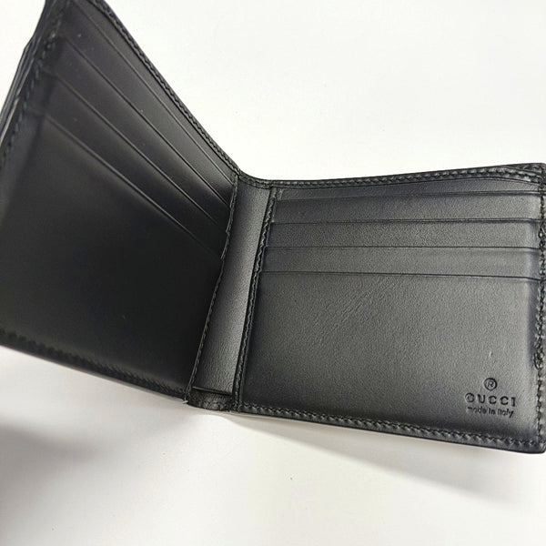GG Supreme Monogram Coated Canvas Brown Wallet