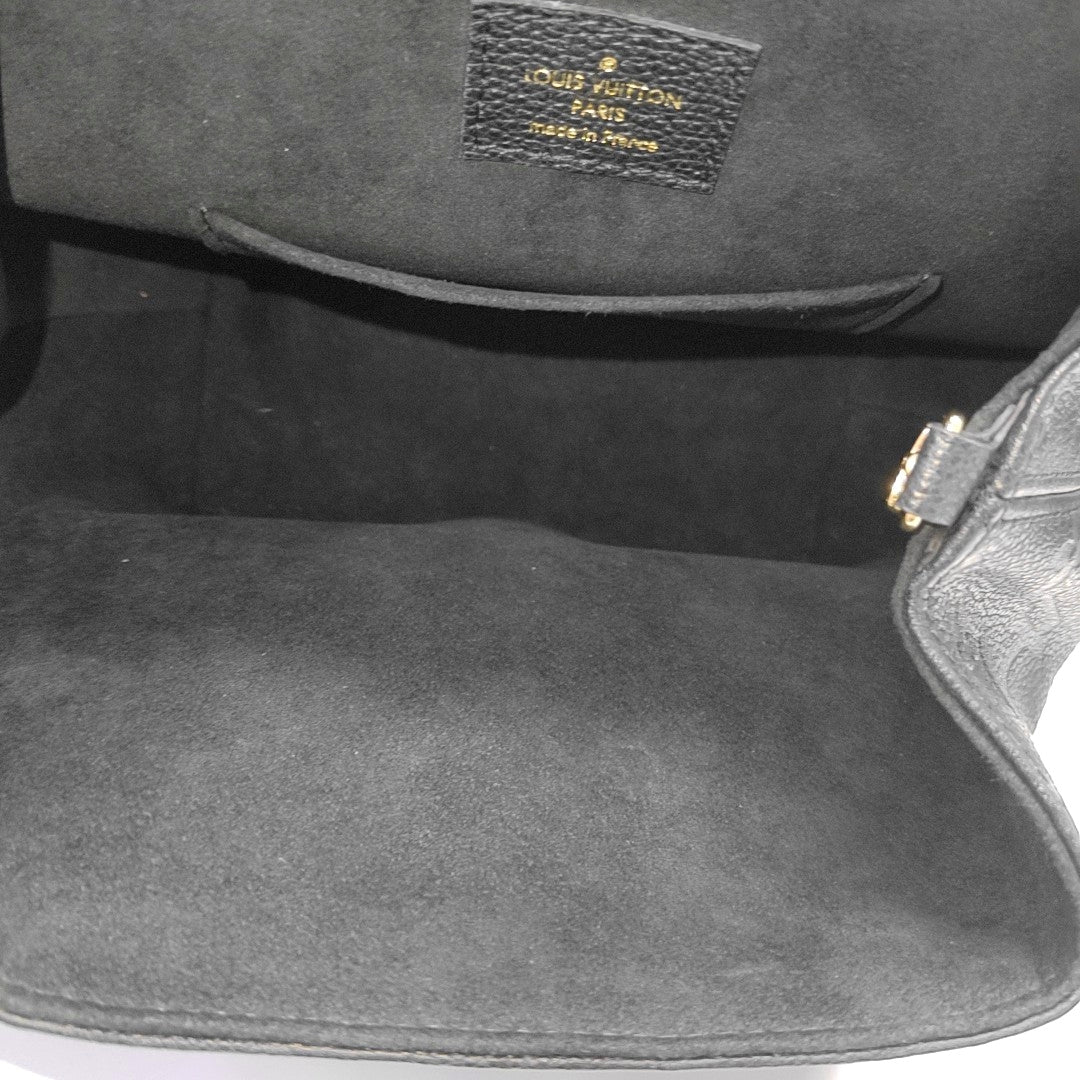 BACKUP Monogram Calfskin Black
