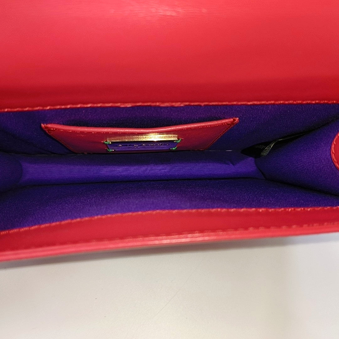 SERPENTI FOREVER Small Stingray Leather Pink