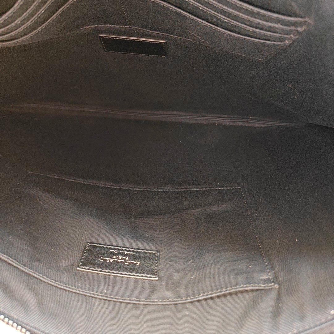 CASSANDRE Large Calfskin Black