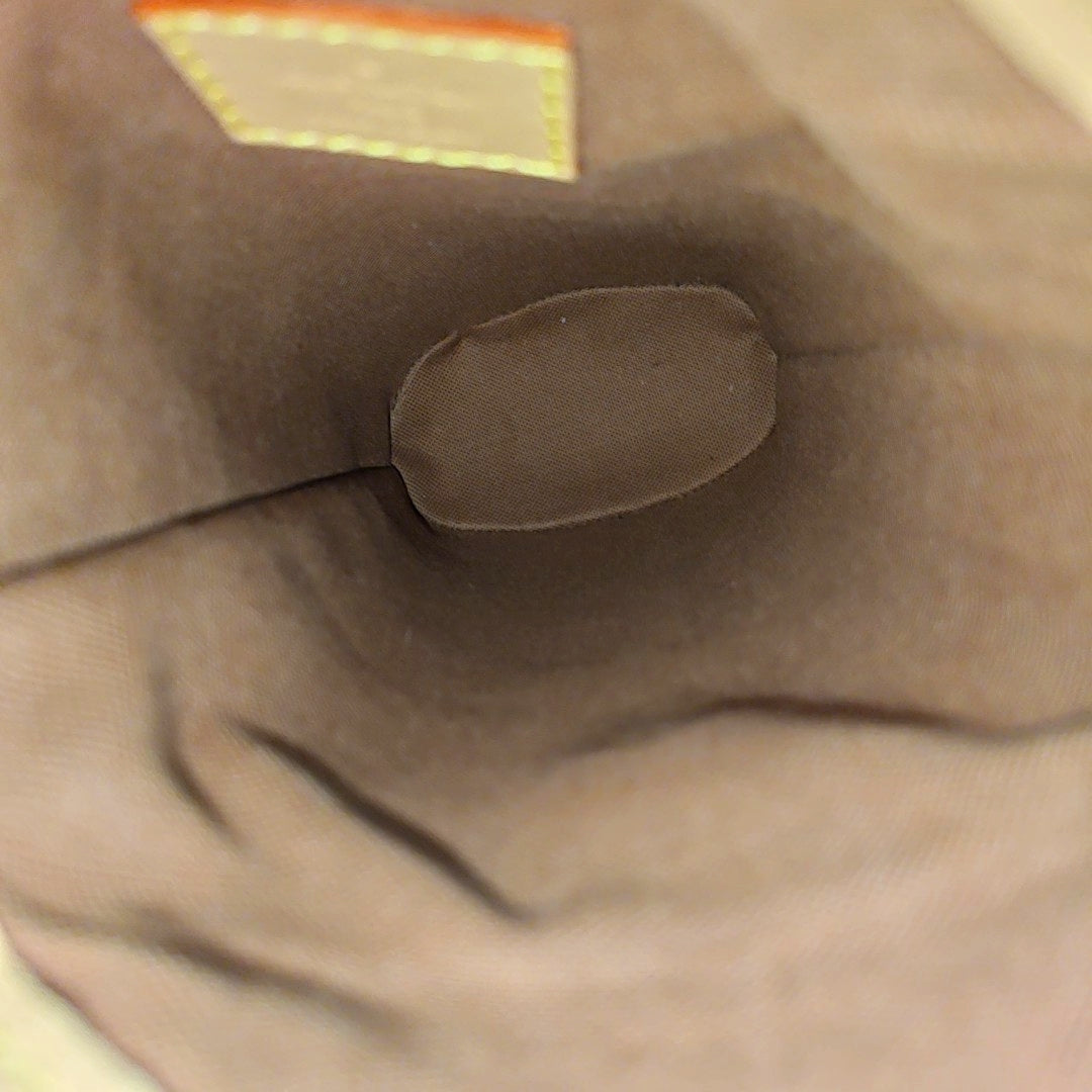 FOLD ME Monogram Coated Canvas Brown