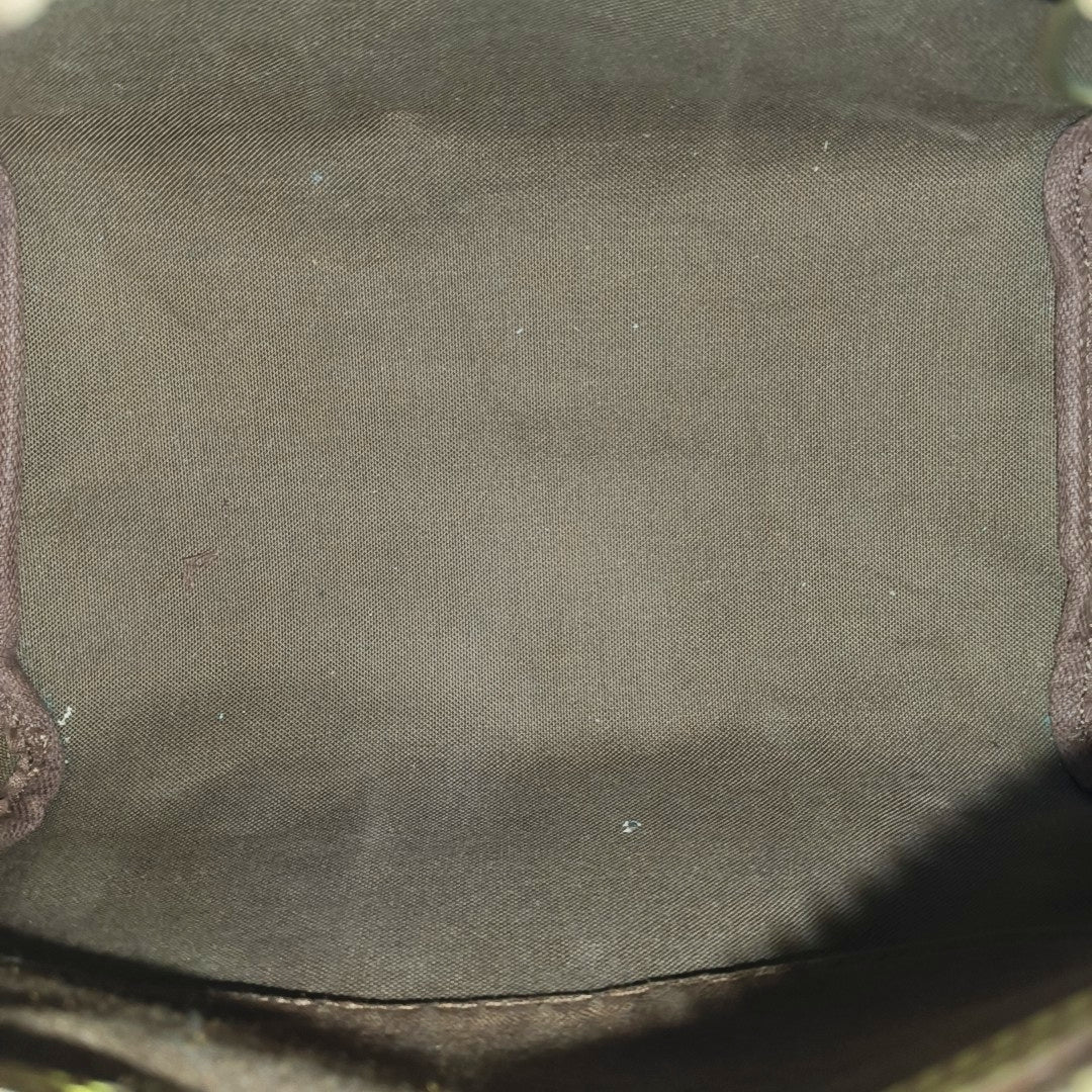 SPEEDY 25 Monogram Coated Canvas Brown