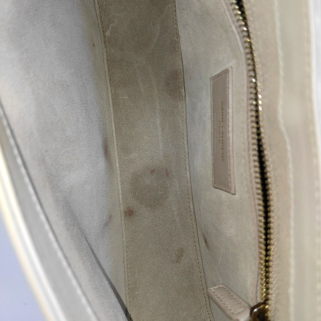 LE 5 À 7 Small Calfskin White