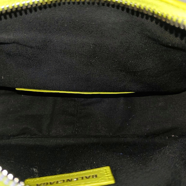 Le Cagole Mini Lambskin Yellow