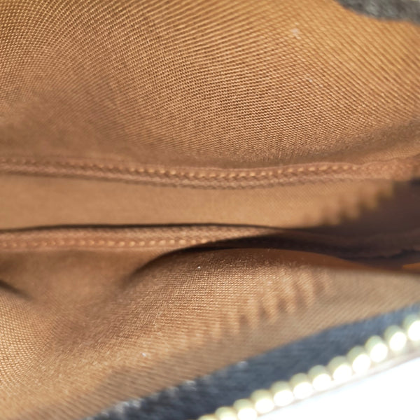 ACCESSOIRES Mini Monogram Coated Canvas Brown