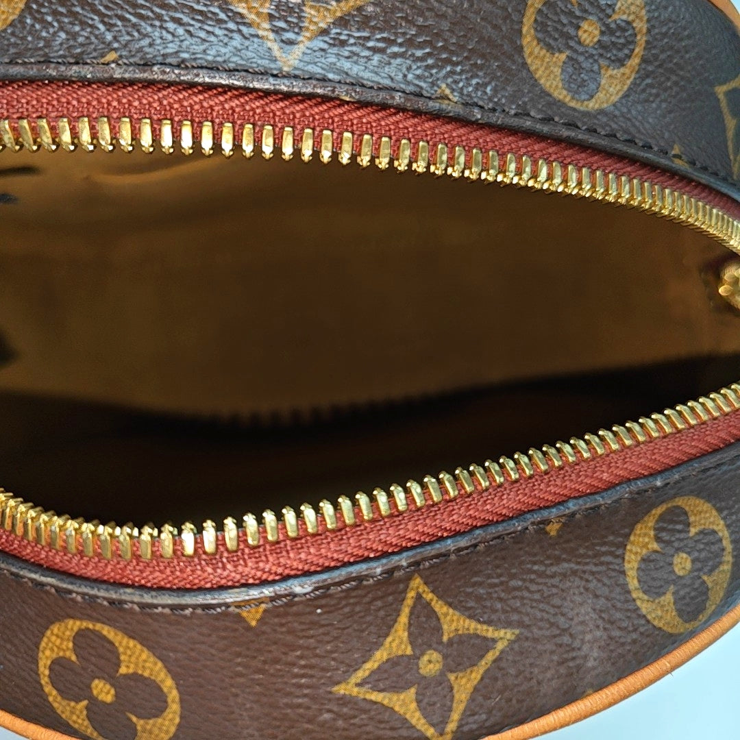 BOITE CHAPEAU MM Monogram Coated Canvas Brown