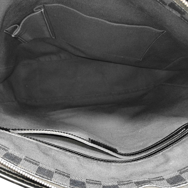 TADAO MM Damier Graphite Coated Canvas Gray