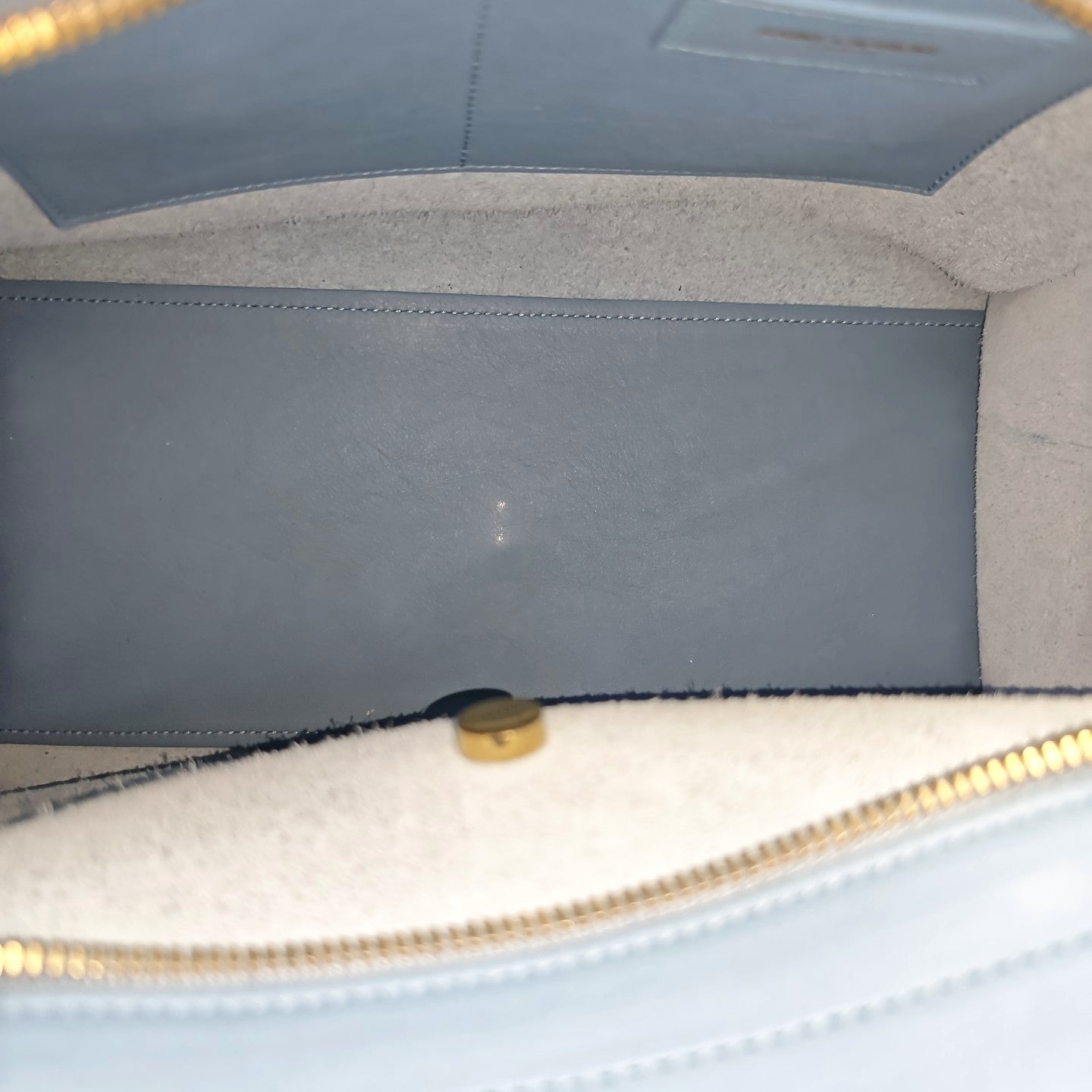 CHYC Y LIGNE Small Calfskin Blue