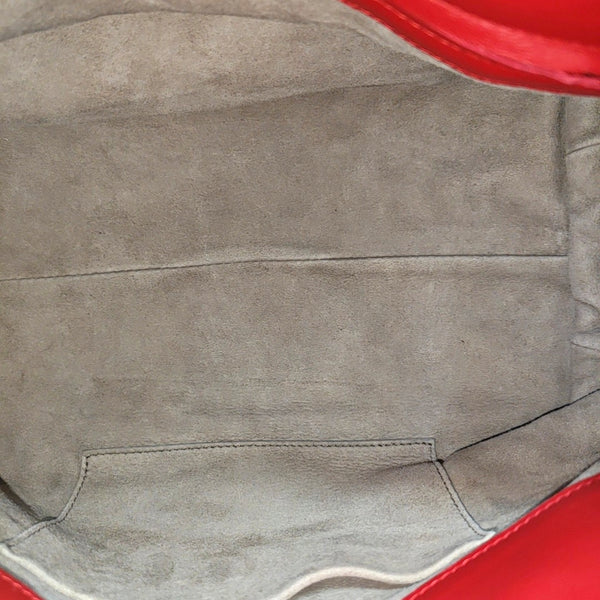 Calfskin Shoulder Bag Orange