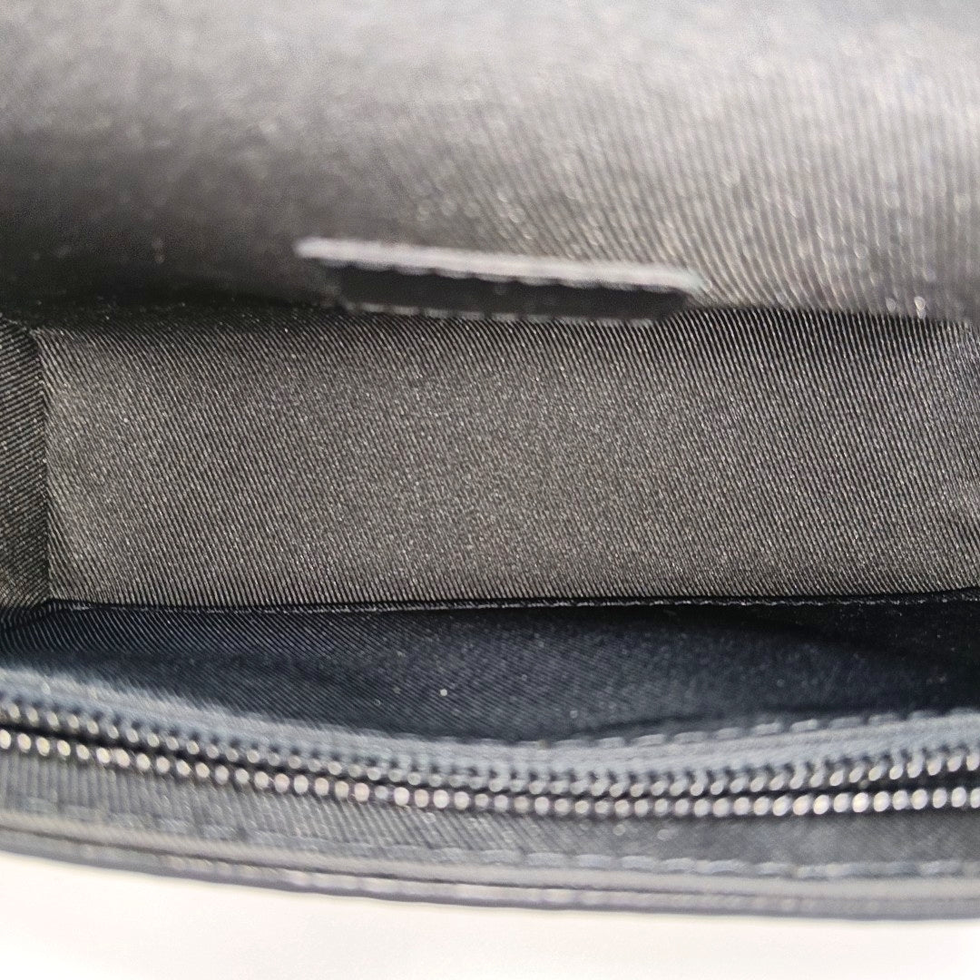 STEAMER Mini Monogram Coated Canvas Black