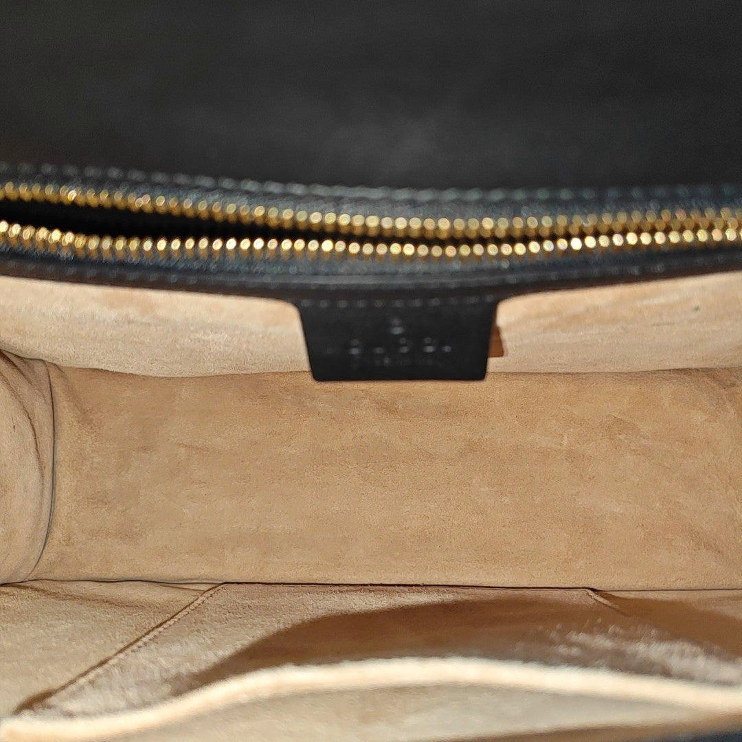 Sylvie Small Calfskin Black
