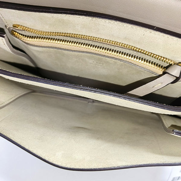 Faye Medium Calfskin Gray