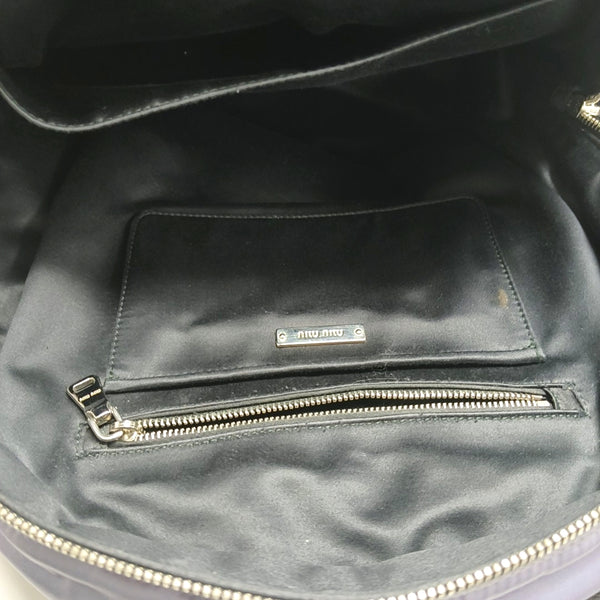 Nylon Backpack Blue