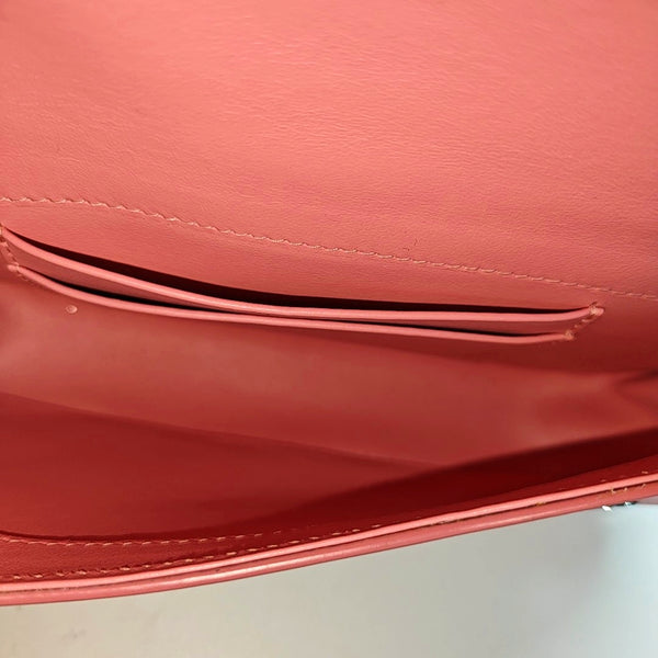 Sidonie Saffiano Calfskin Red