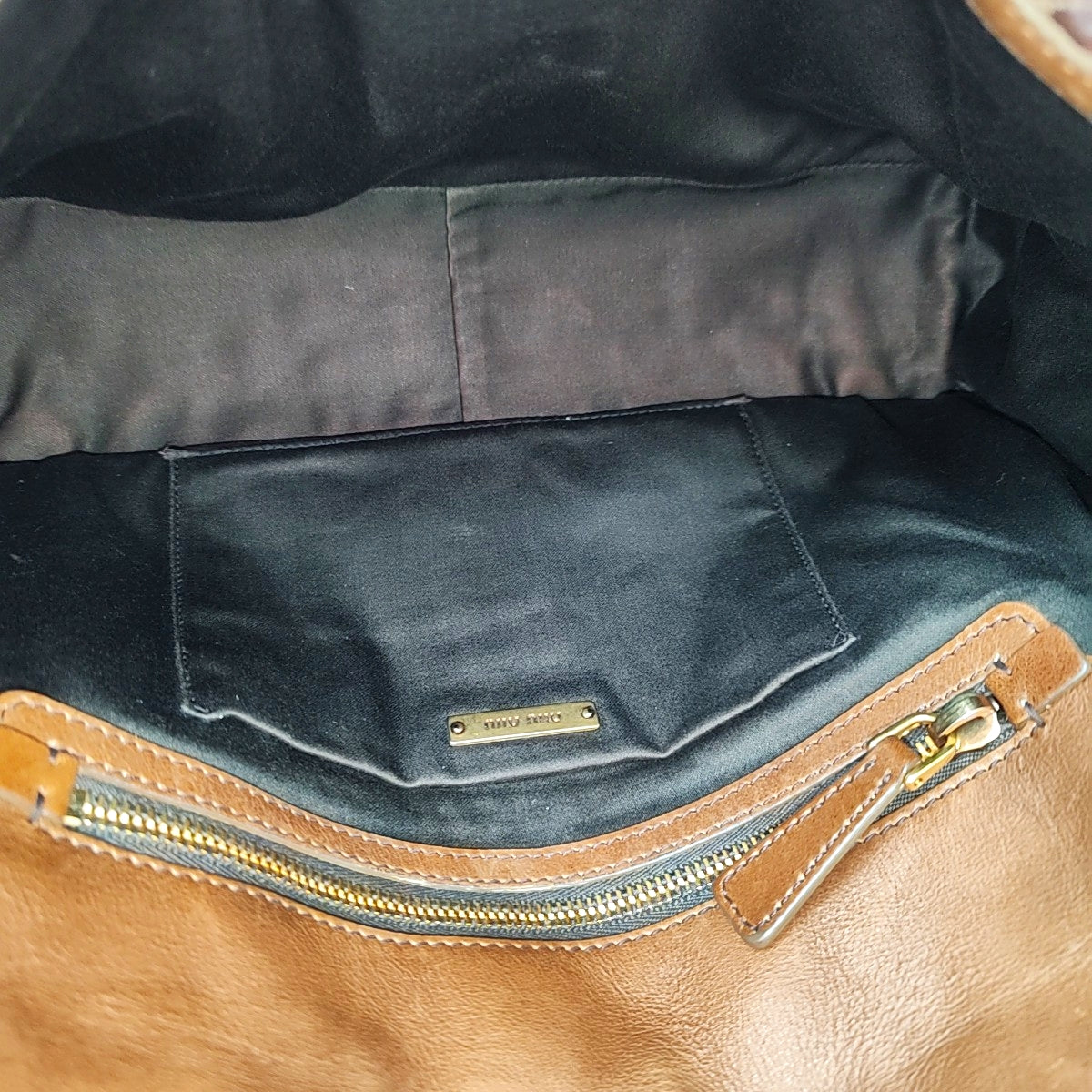 Crystal Quilted Lambskin Brown