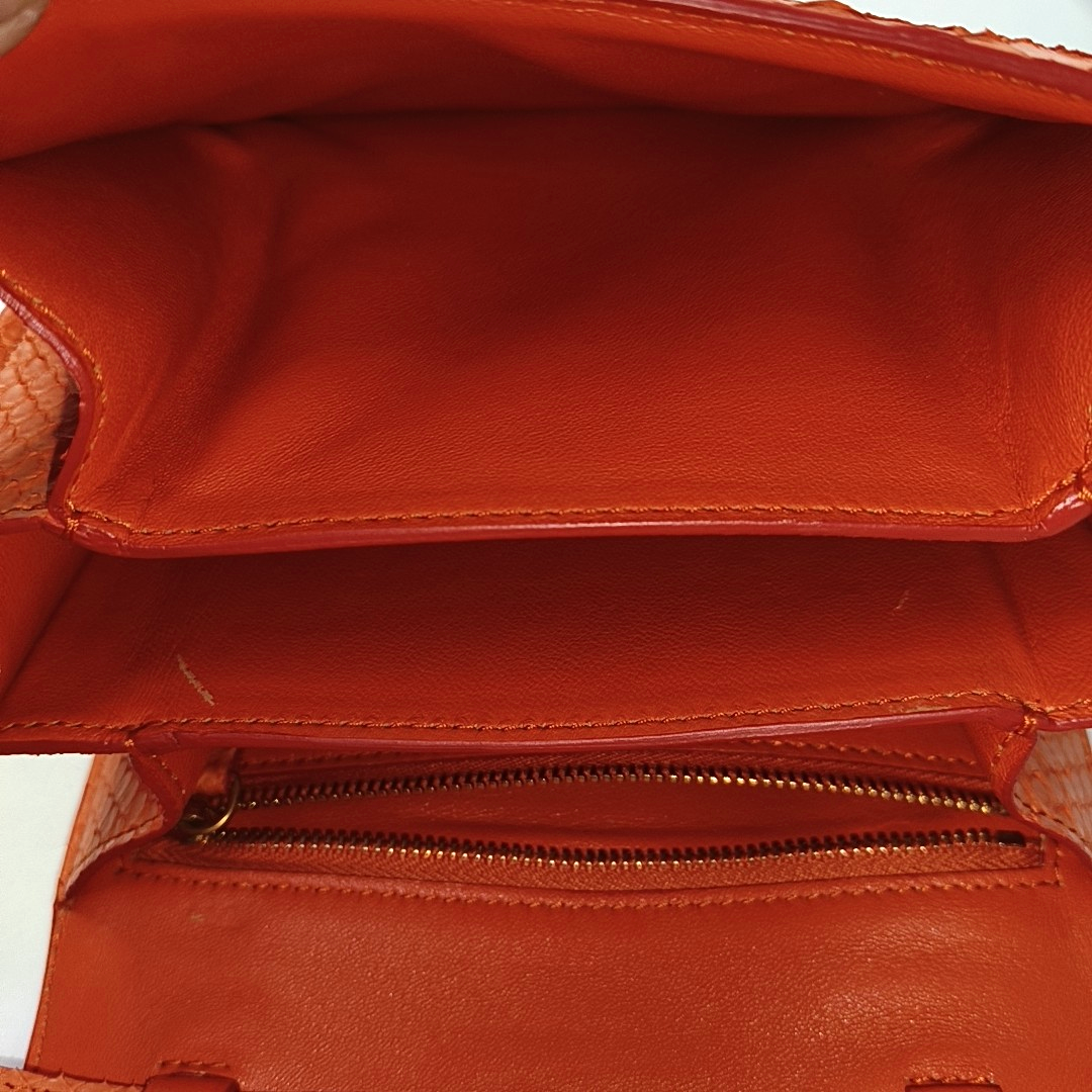 Caja Clásica Mini Pitón Naranja