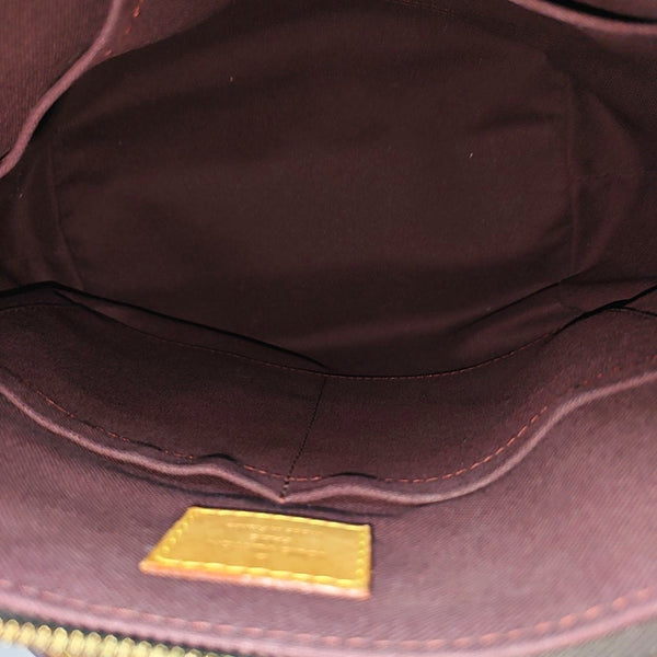 TURENNE Monogram Coated Canvas Brown