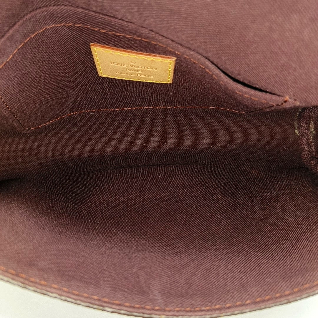 FAVORITE PM Monogram Coated Canvas Brown