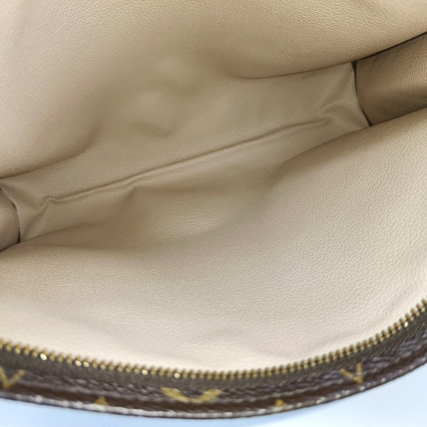 TOILET POCKET 26 Monogram Coated Canvas Brown