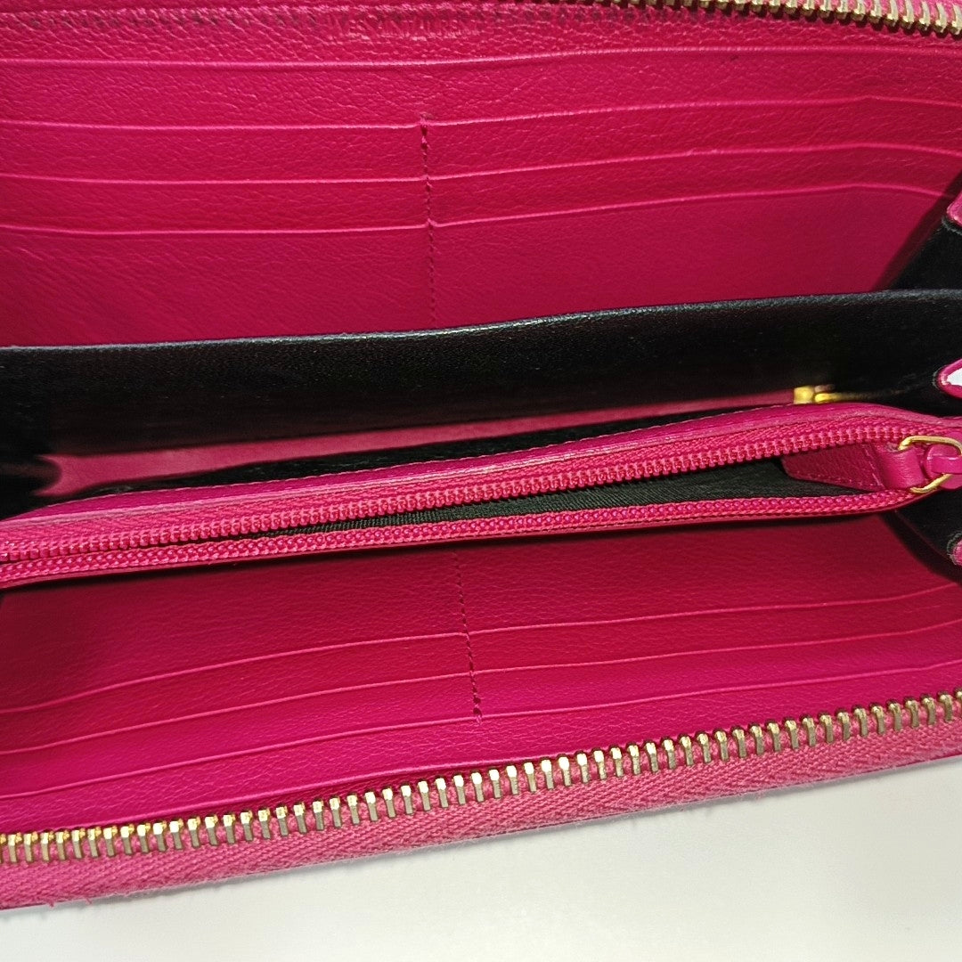 MONOGRAM Calfskin Red Wallet