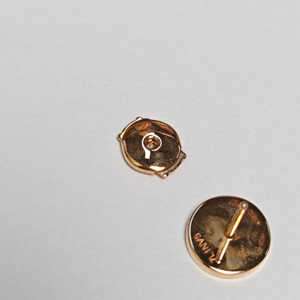 BVLGARI BVLGARI 18k Rose Gold Stud Earrings