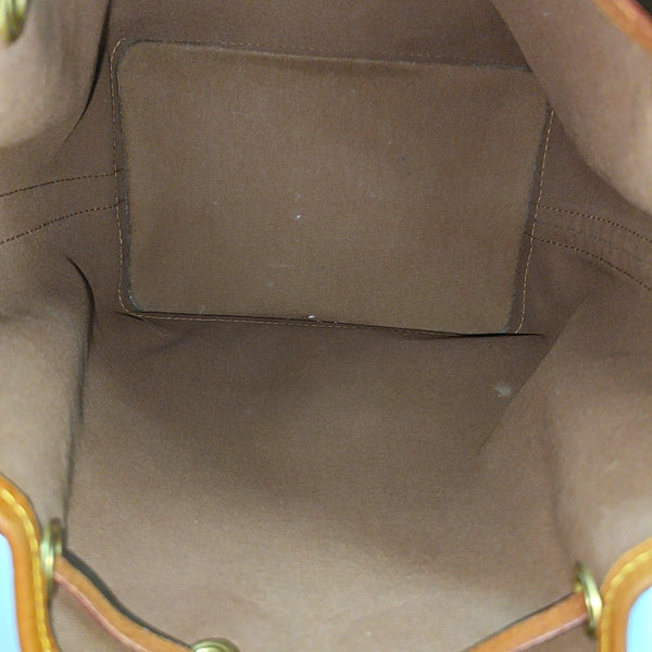 NOÉ BB Monogram Coated Canvas Brown
