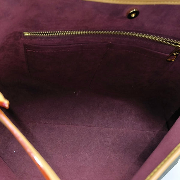 CARRYALL MM Monogram Coated Canvas Brown