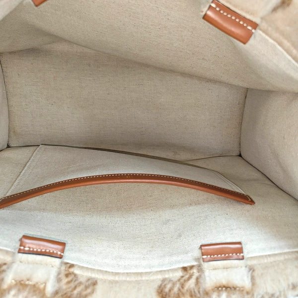 CABAS CELINE Large Wool Beige