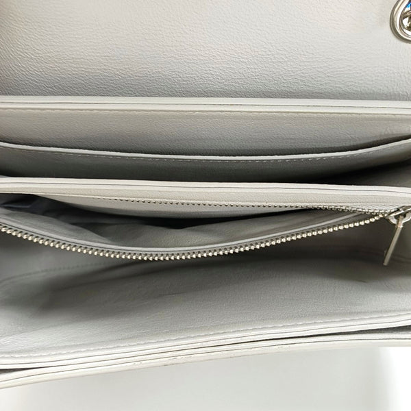 C Medium Calfskin Gray