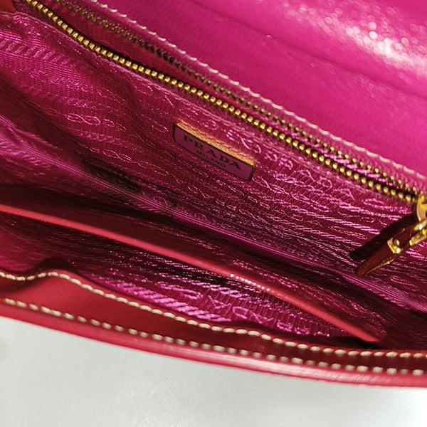 Saffiano Calfskin Red