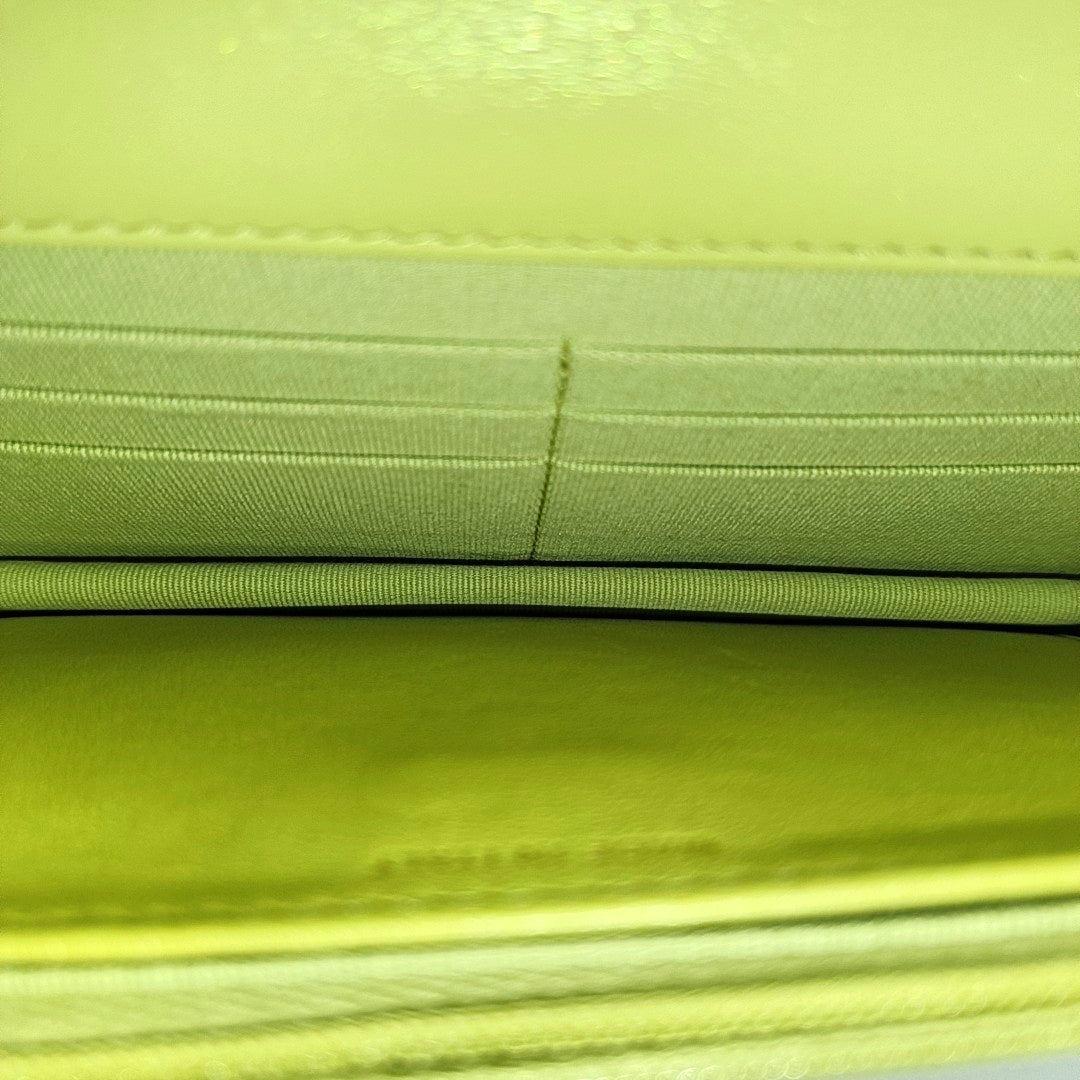 Quilted Lambskin Green