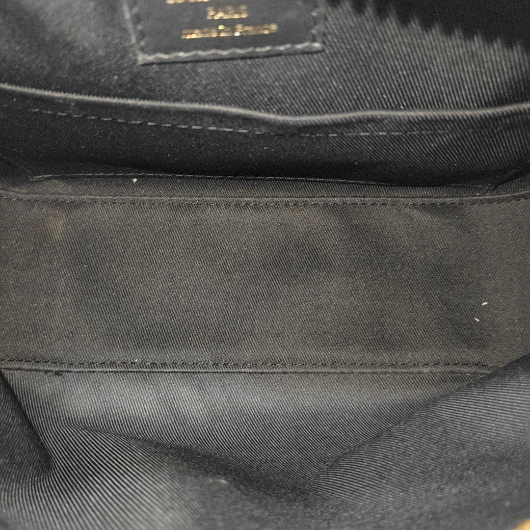 SAINTONGE Monogram Coated Canvas Brown