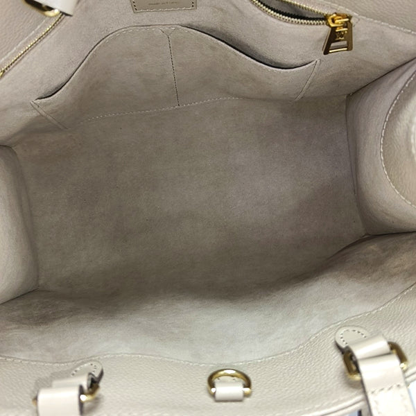 ONTHEGO MM Monogram Calfskin Gray